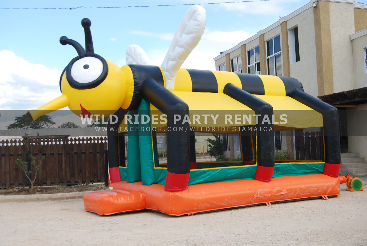 Busy Bee Inflatable Bouncer Castle