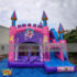 Nice three (3) in one Princess Bouncer with, Mini Rock Climb and Dry Slide, suitable for house parties and fun days. Size is 16'L x 16'W x 12'H and has a weight capacity of up to 500lbs at a time. Suitable for toddlers up to age 13.
