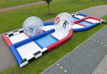 Zorb Ball w/Inflatable Track