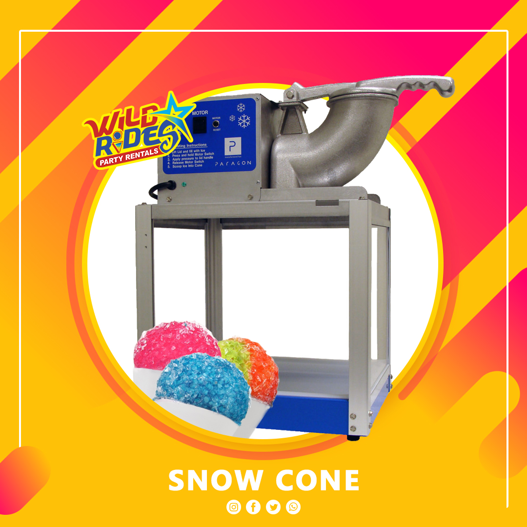 Snow Cone Machine & Supply (Table Top)