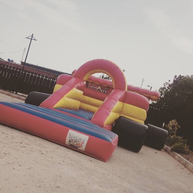 Inflatable Car Bouncer all setup.
#wildridesja #wildridesjamaica