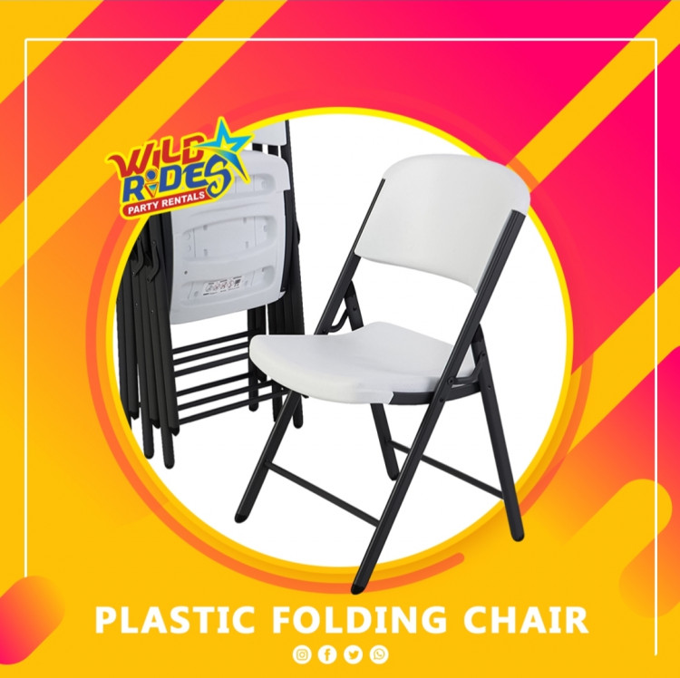 Chairs ( Folding White Armless)